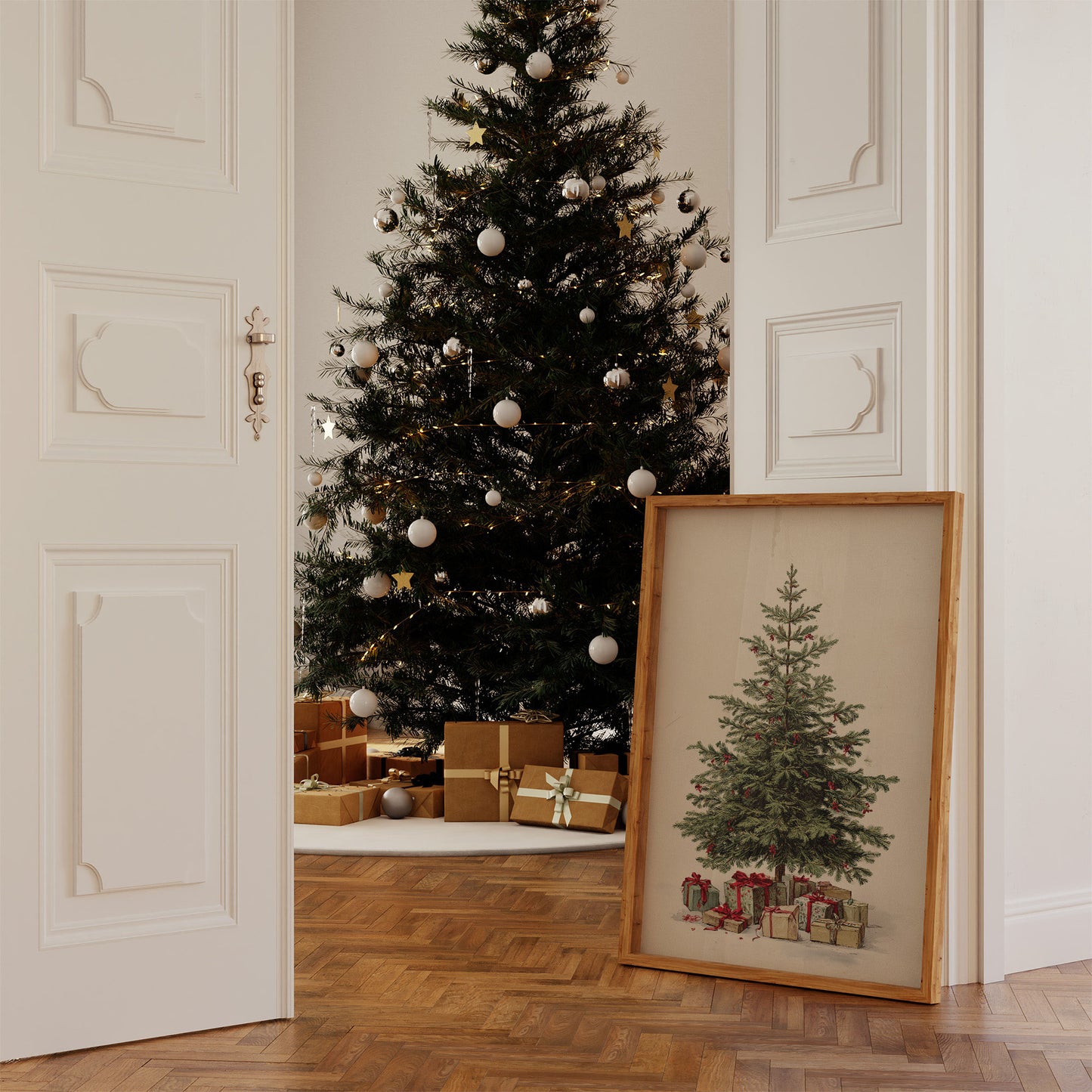 Evergreen Tales In Vintage Cream
