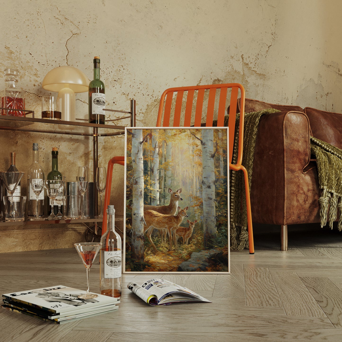 Sunlit Aspen Path Guides Family Home