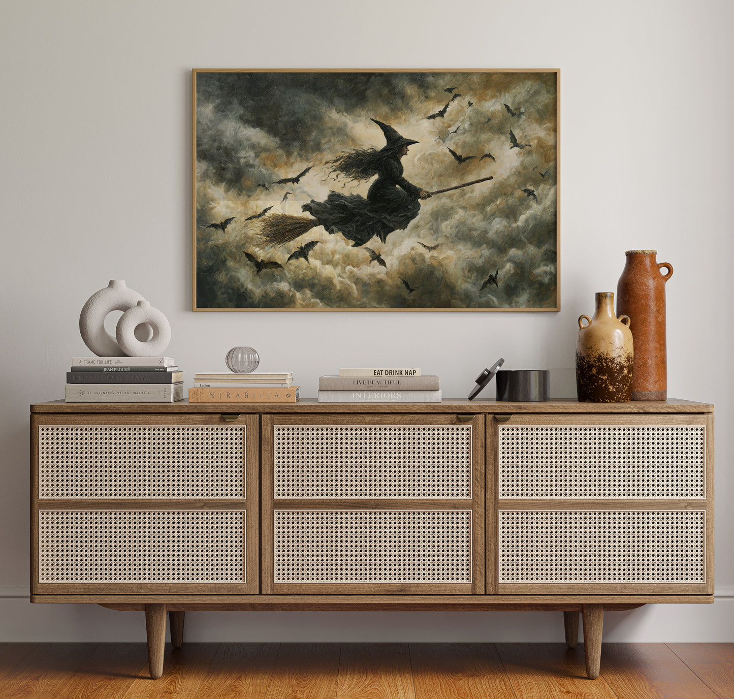 Flight Through Churning Skies