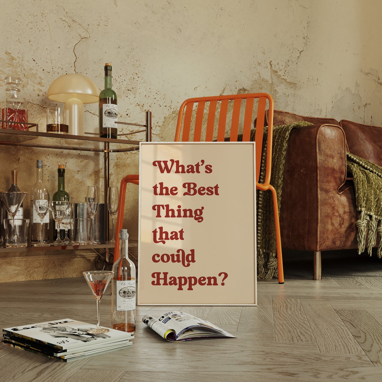 Optimism Wears A Retro Smile