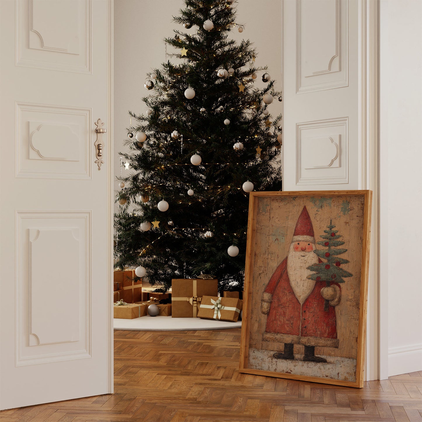 Old World Santa Brings Simple Joy