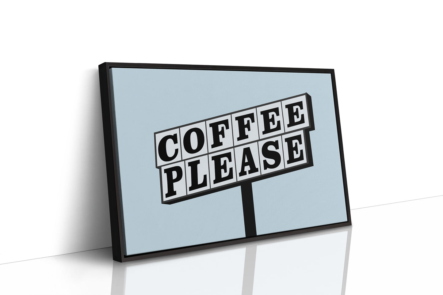 Bold Letters Beg For Caffeine