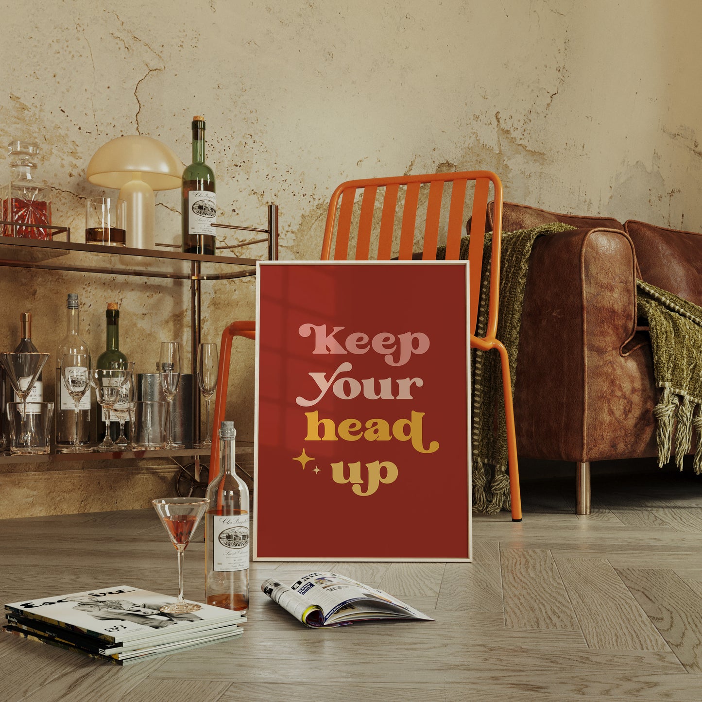 Courage Wears A Vintage Crown