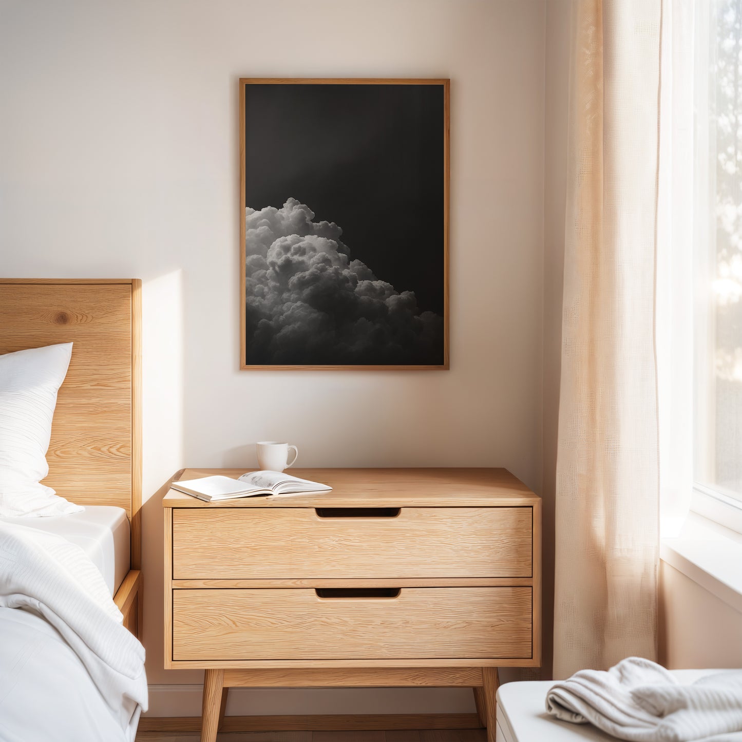 Gathering Storm in Monochrome