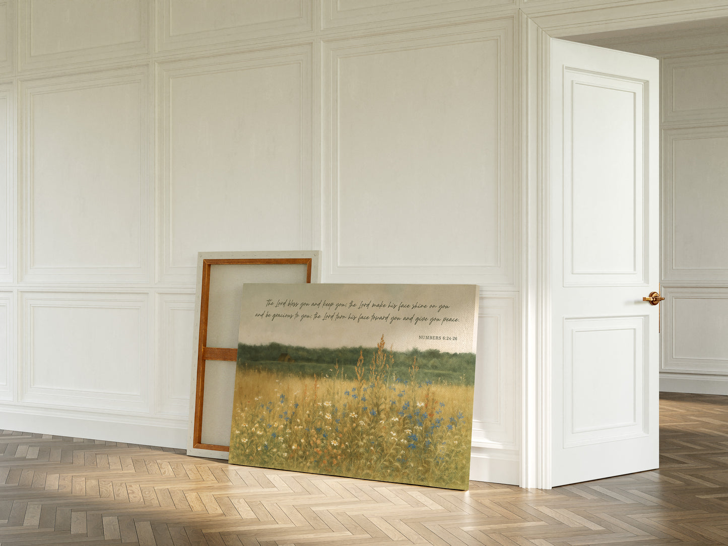 Blessing in Wildflowers Numbers 6:24