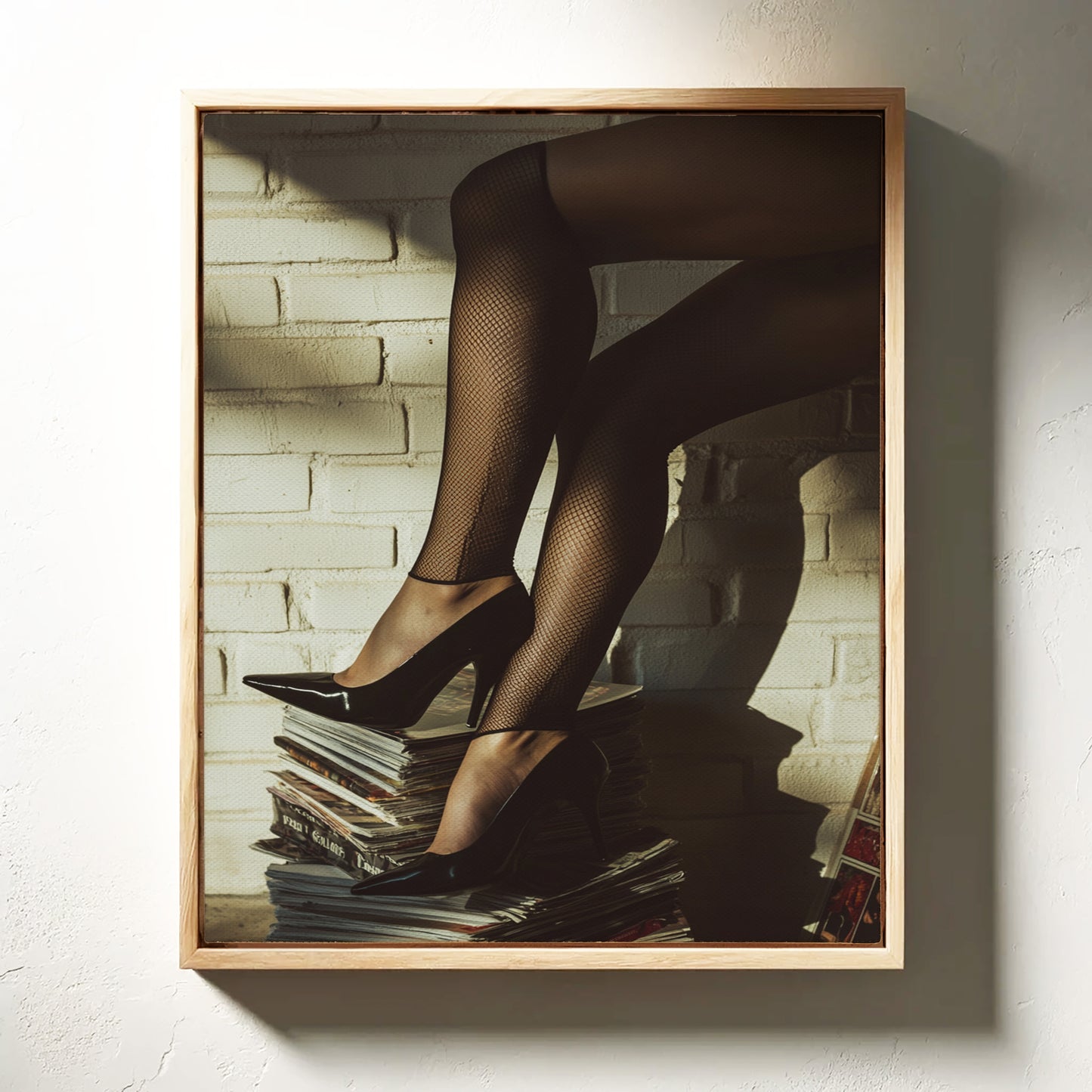 Vinyl Stacks and Velvet Legs