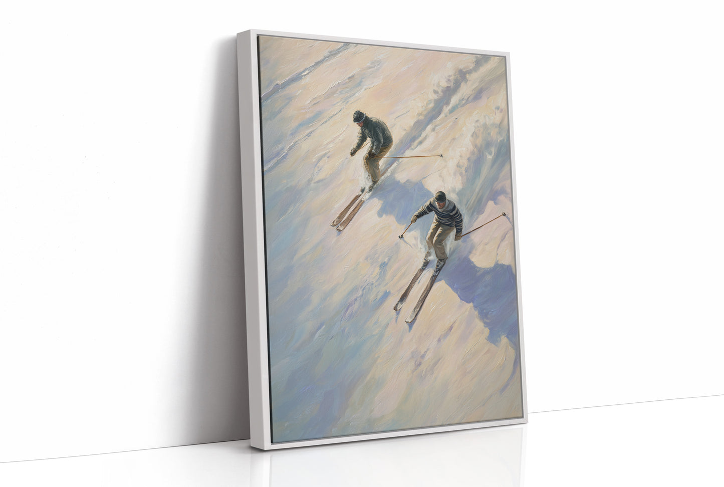 Powder Descent: Alpine Symphony in Motion
