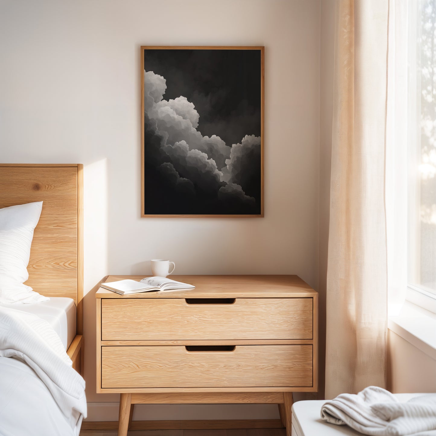 Shadowrise Through Painted Sky