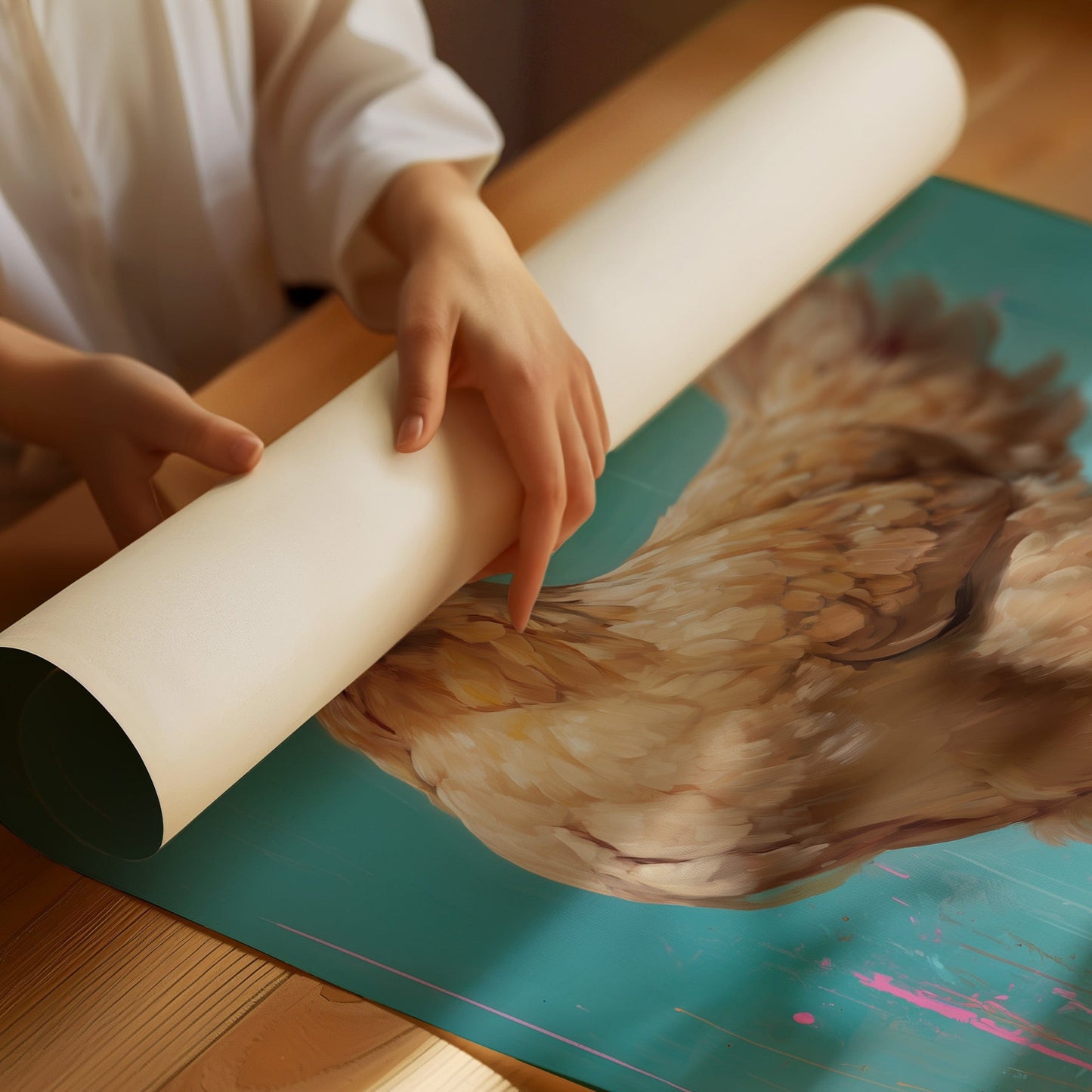 Barnyard Diva Borrows Pink Boots