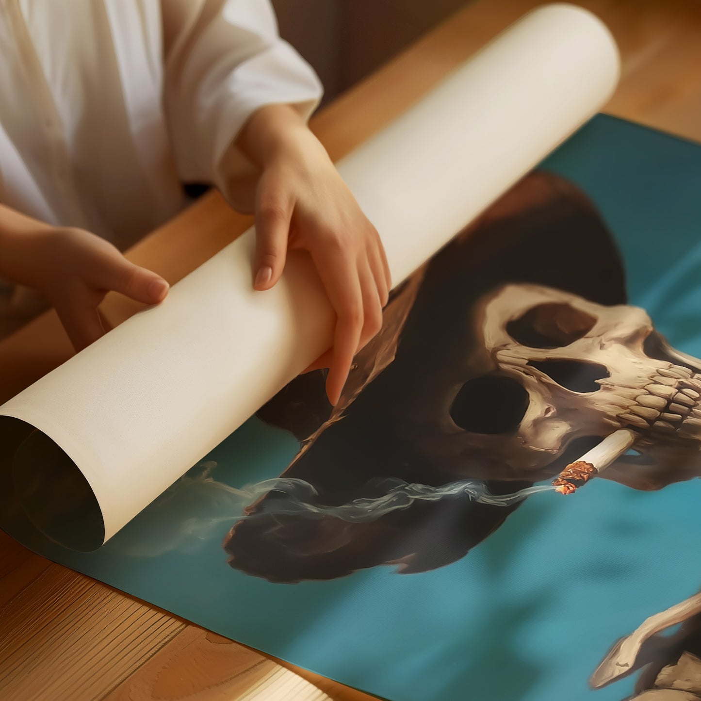 Last Cigarette Under Desert Stars