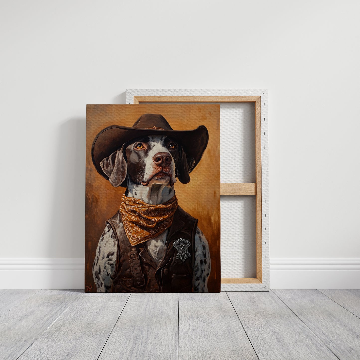 Spotted Deputy in Dusty Boots