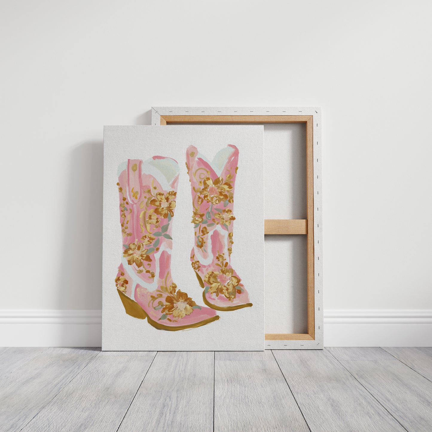 Blush Boots In Bloom