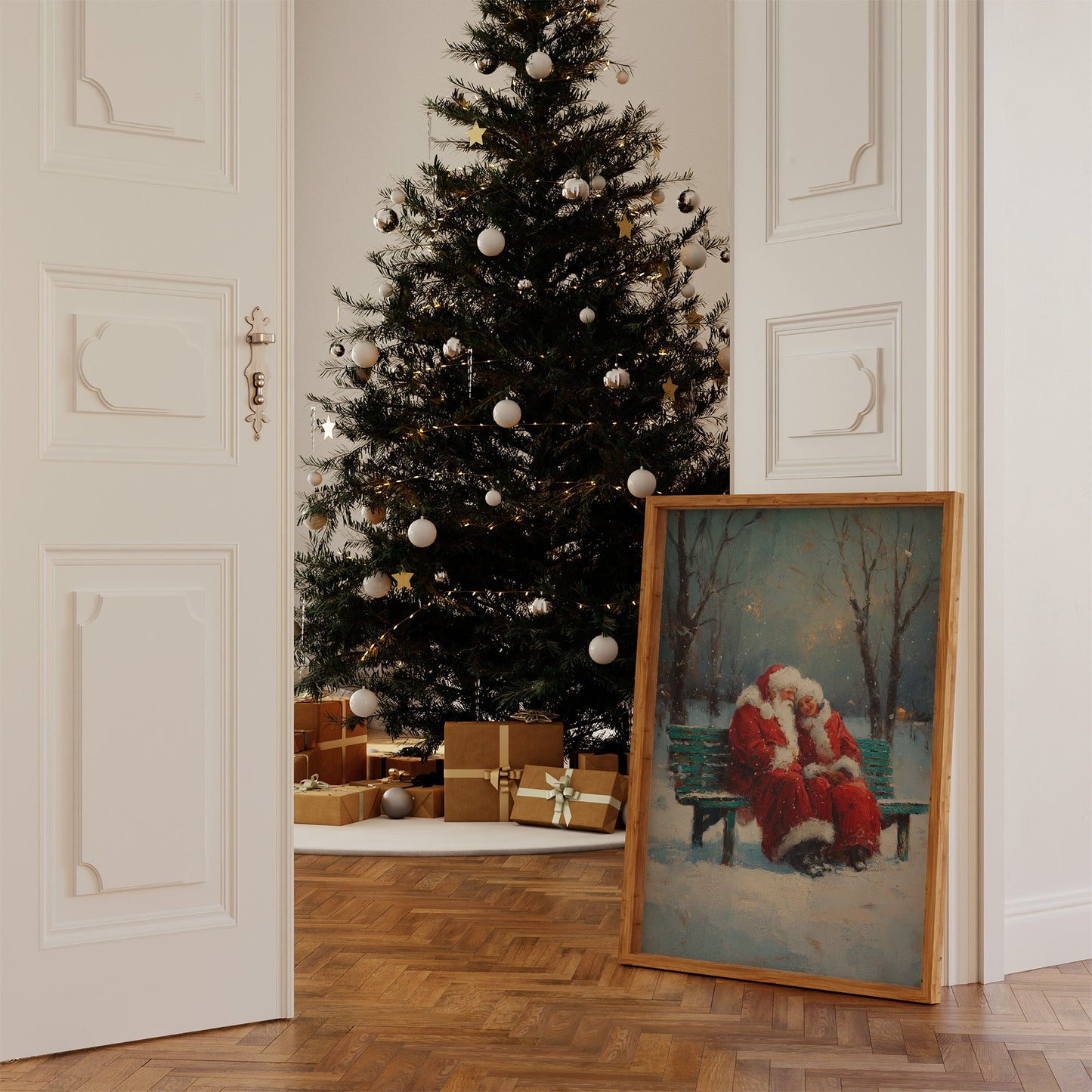 Snow Falls Soft On Christmas Tales