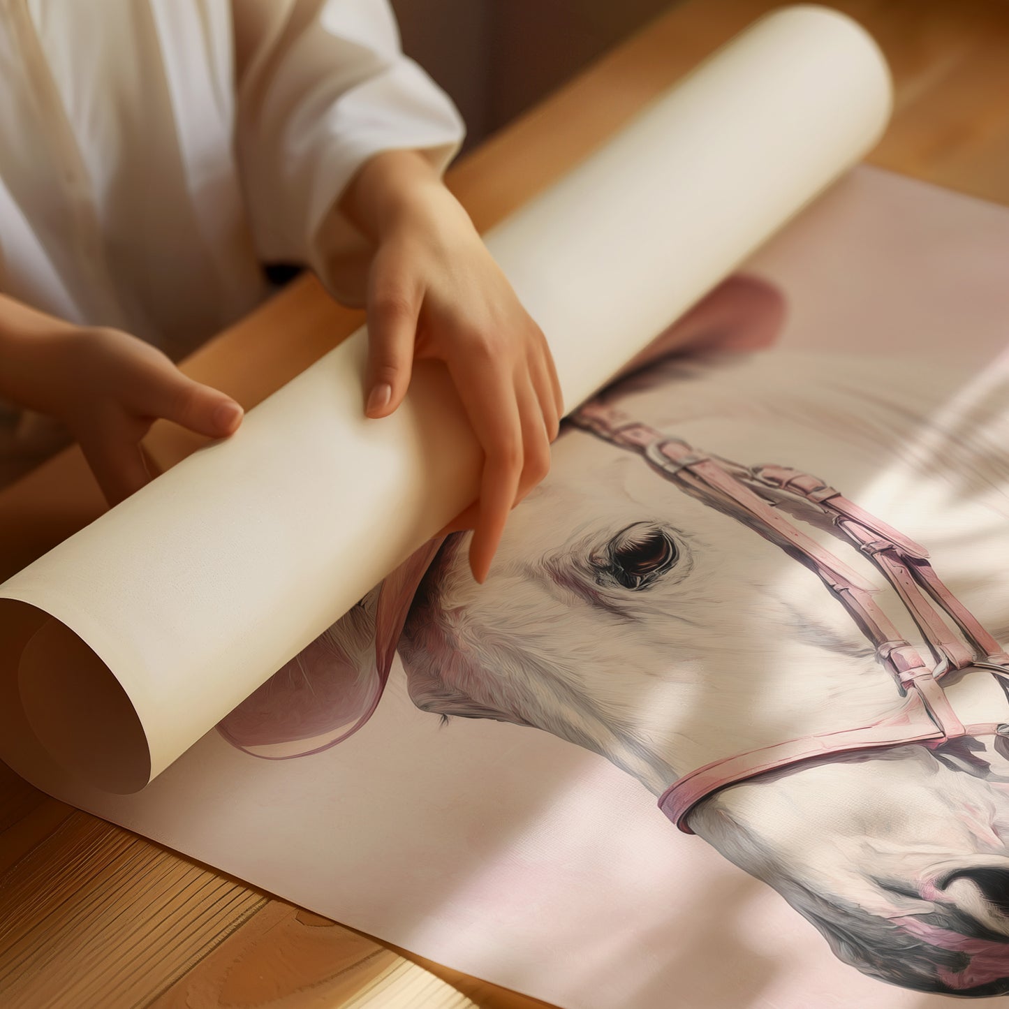 Blush Bridle Meets Western Grace