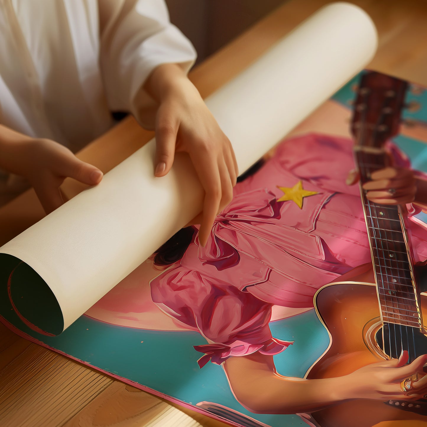 Desert Rose Sings By Moonlight