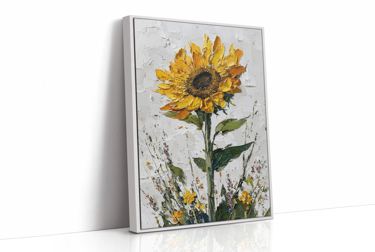 One Sunflower Stands the Tallest