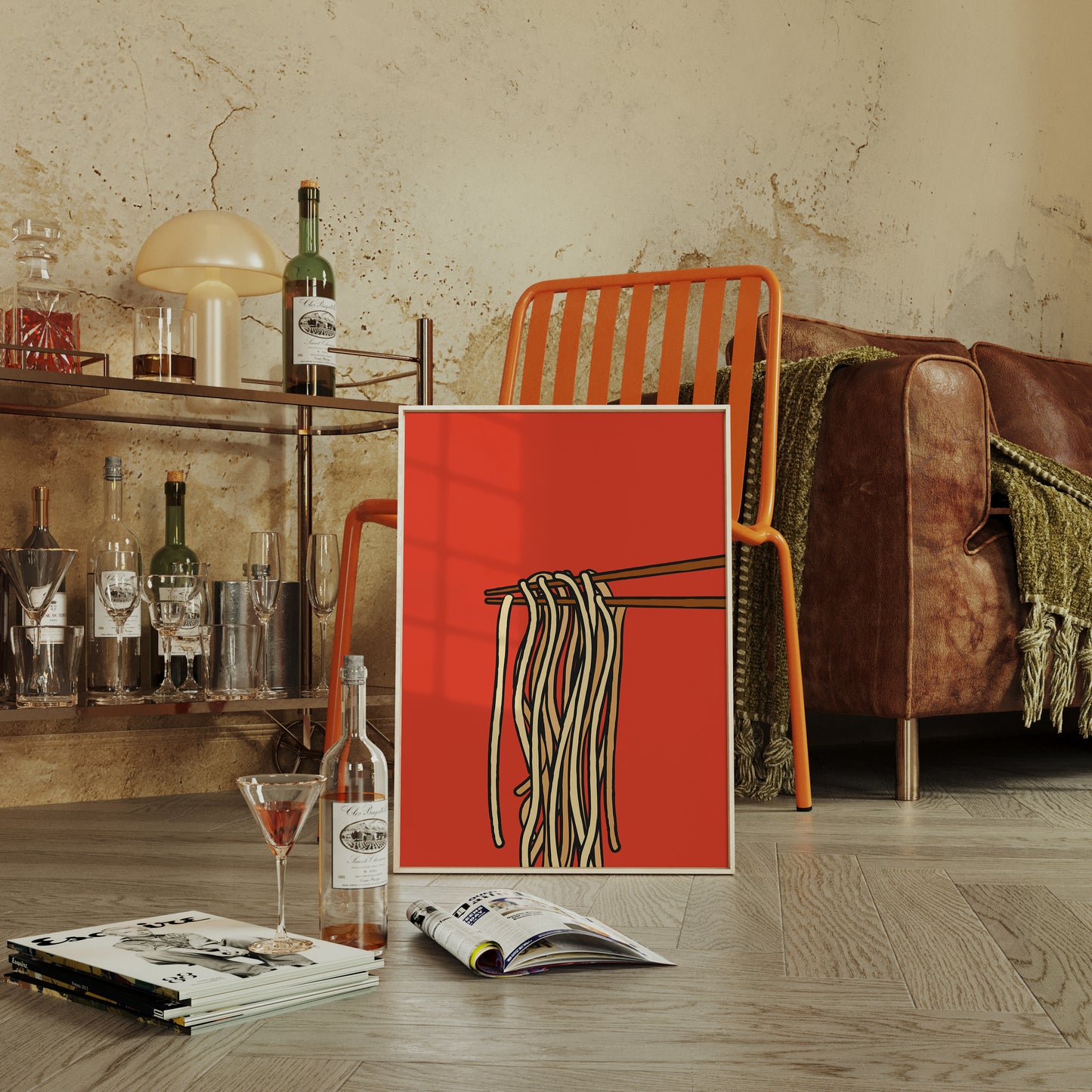 Noodles Dance Their Simple Symphony