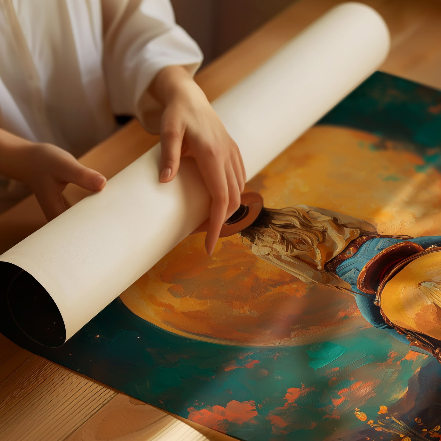 Moonlit Trail Leads To Wonder