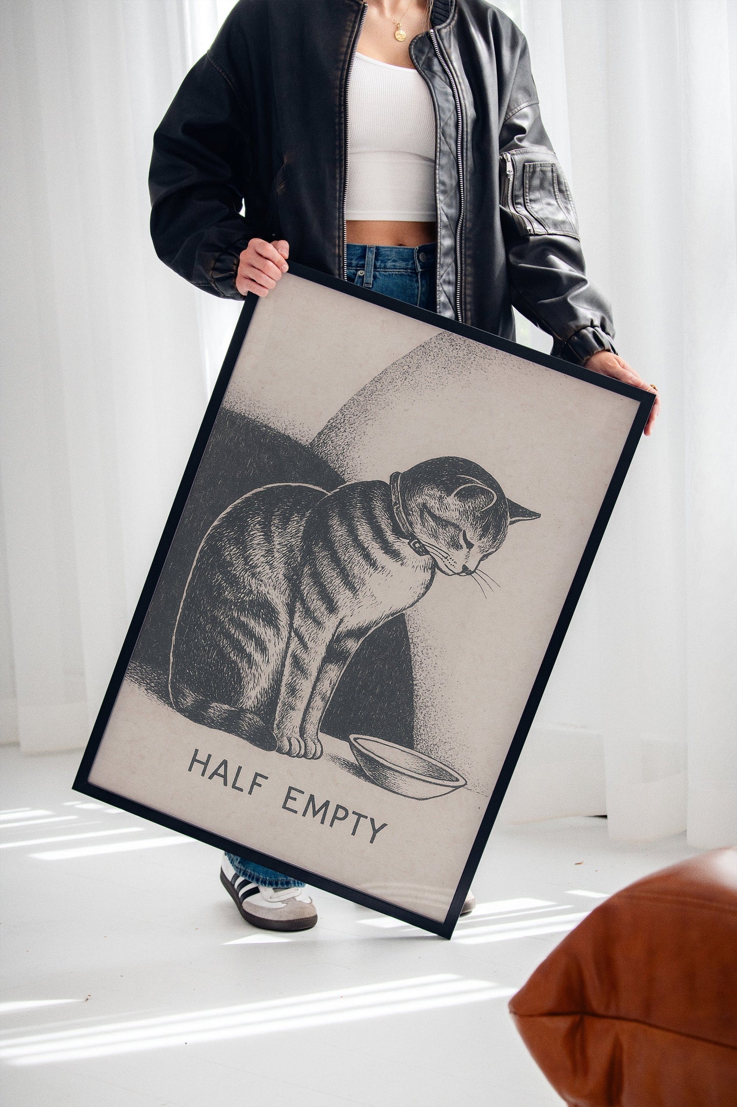 Half Empty Cat