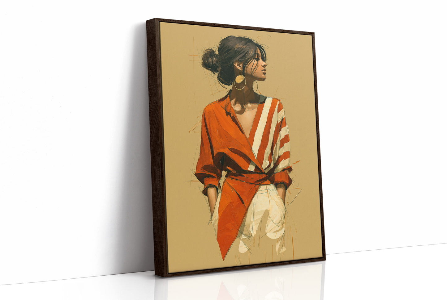 Poise in Terracotta
