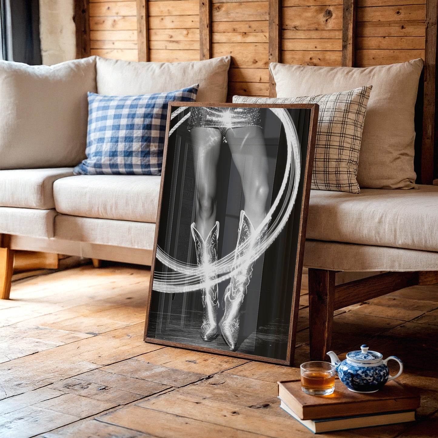 Moonlit Boots Dance Western Tales