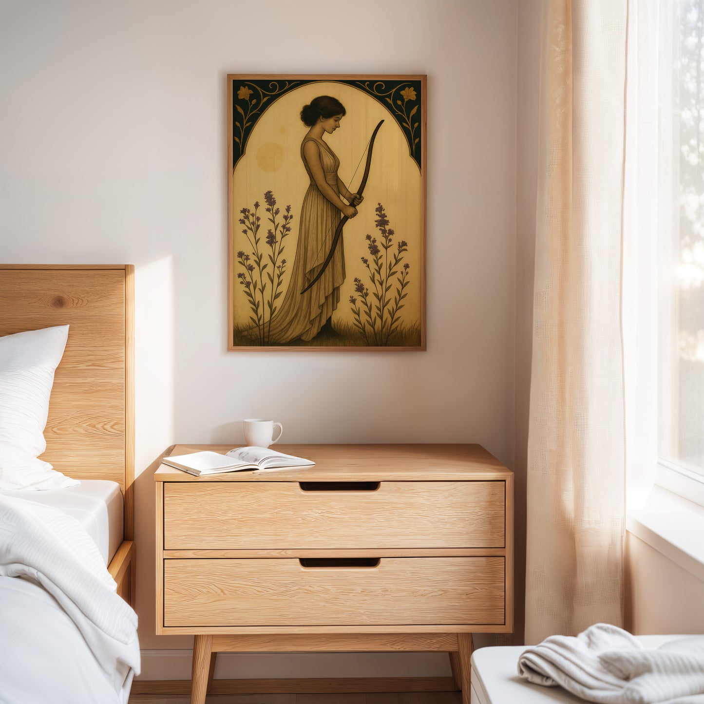 Archer Maiden in Lavender