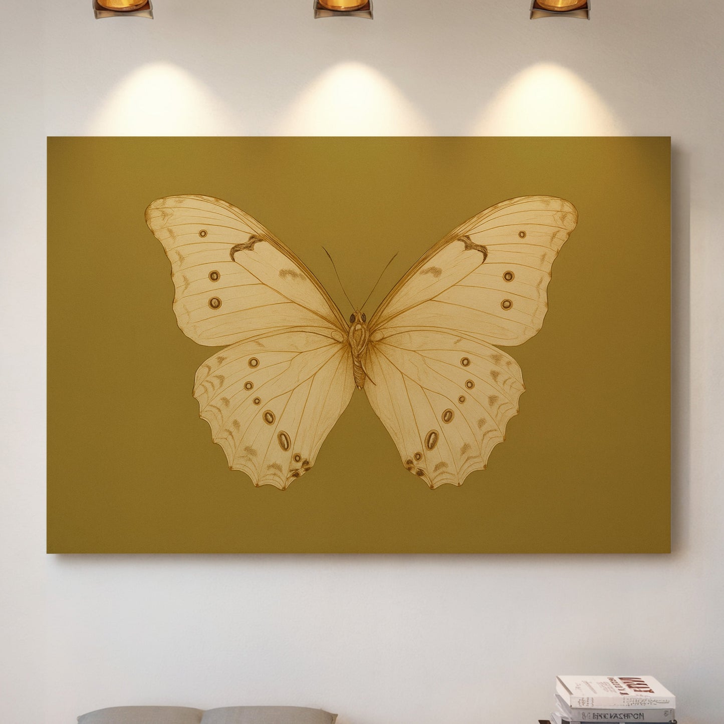 Golden Ivory Butterfly Study