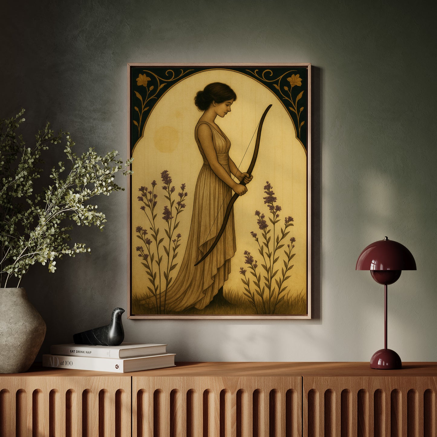 Archer Maiden in Lavender