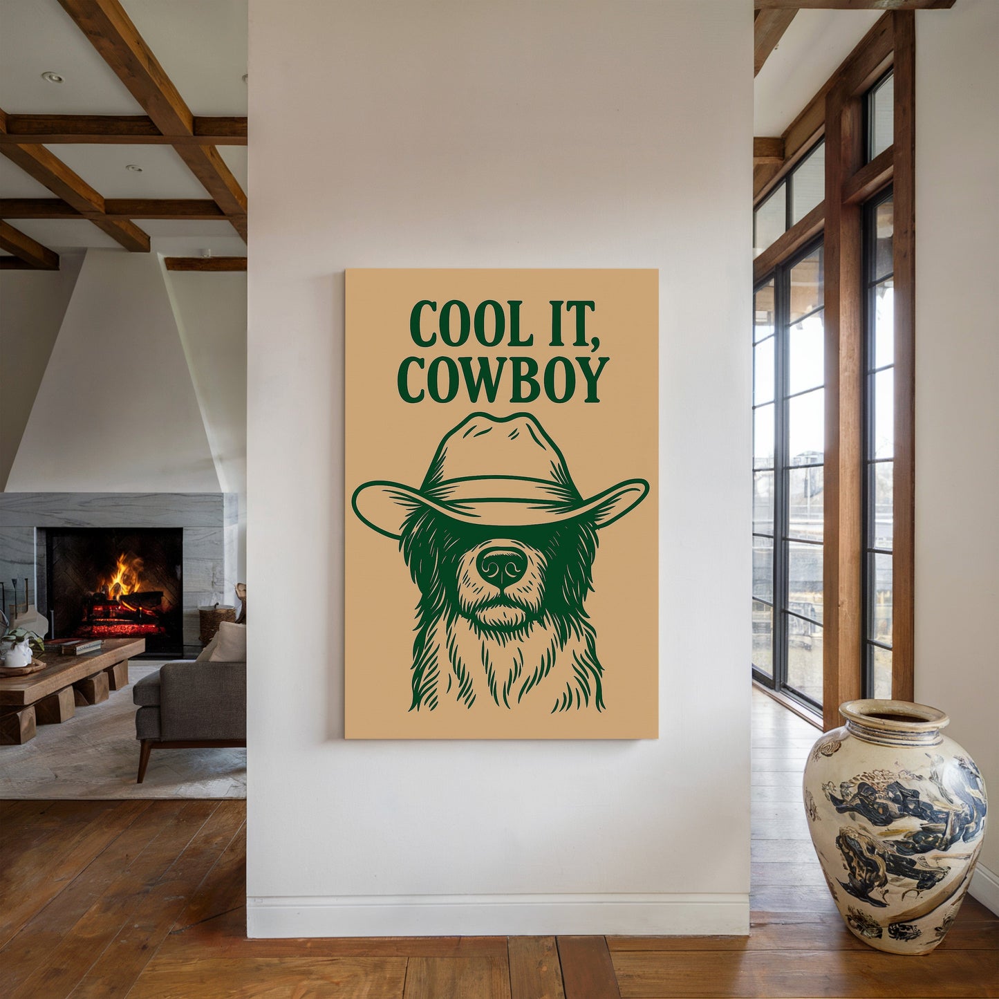 Cool It, Cowboy – Western Sass Meets Doggone Charm