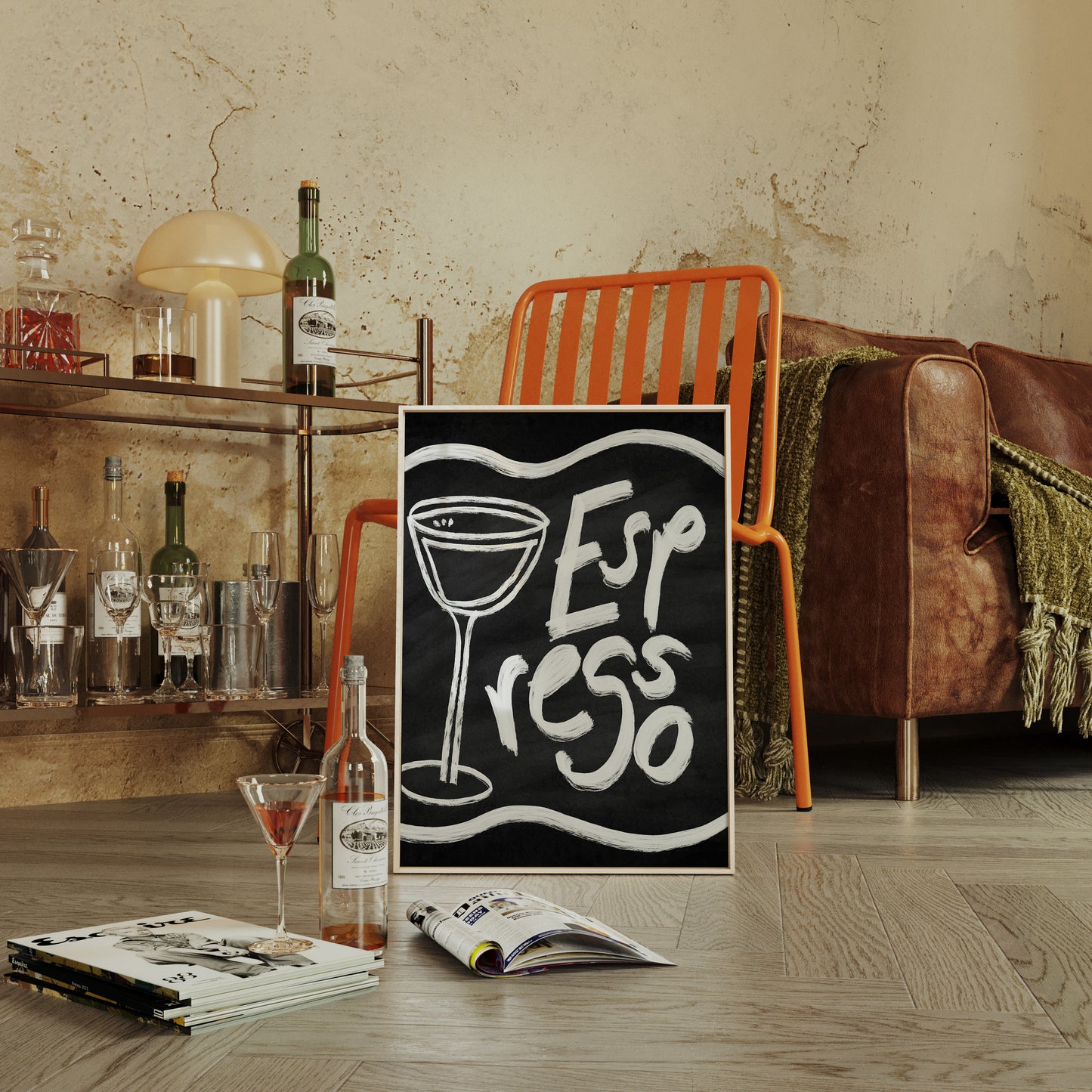 Chalk Lines And Wine Divine