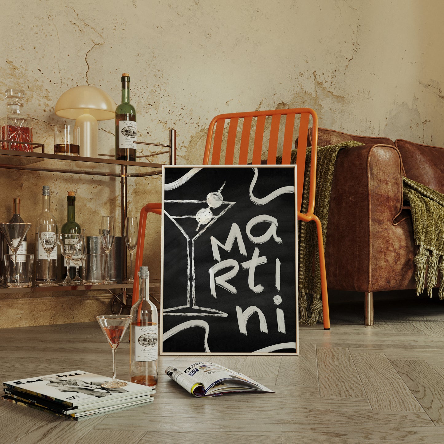 Midnight Olives Dance In Chalk