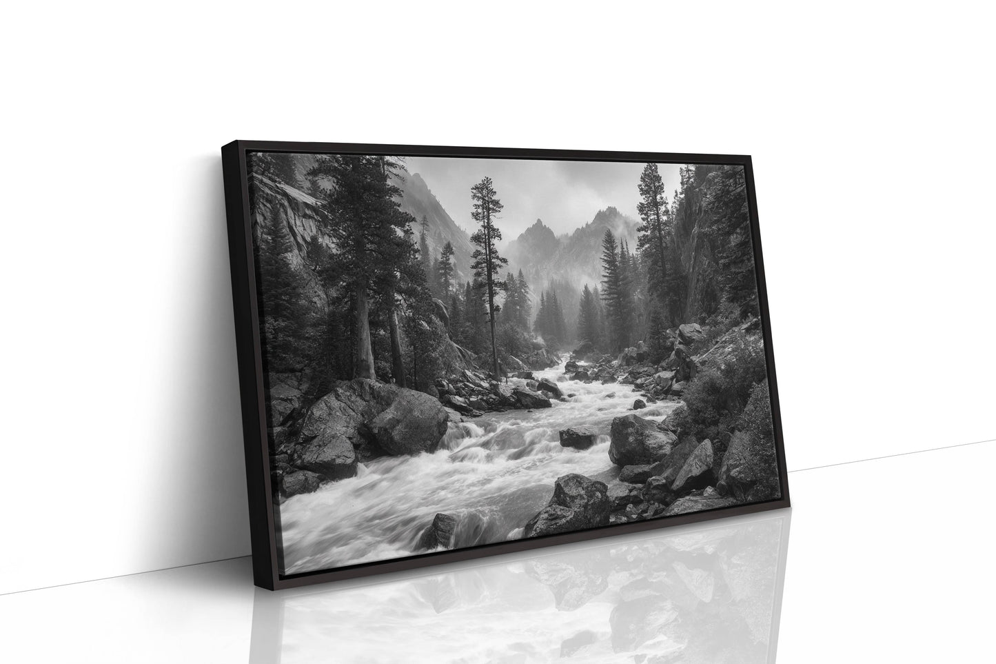 Wild Waters Carve Mountain Memories