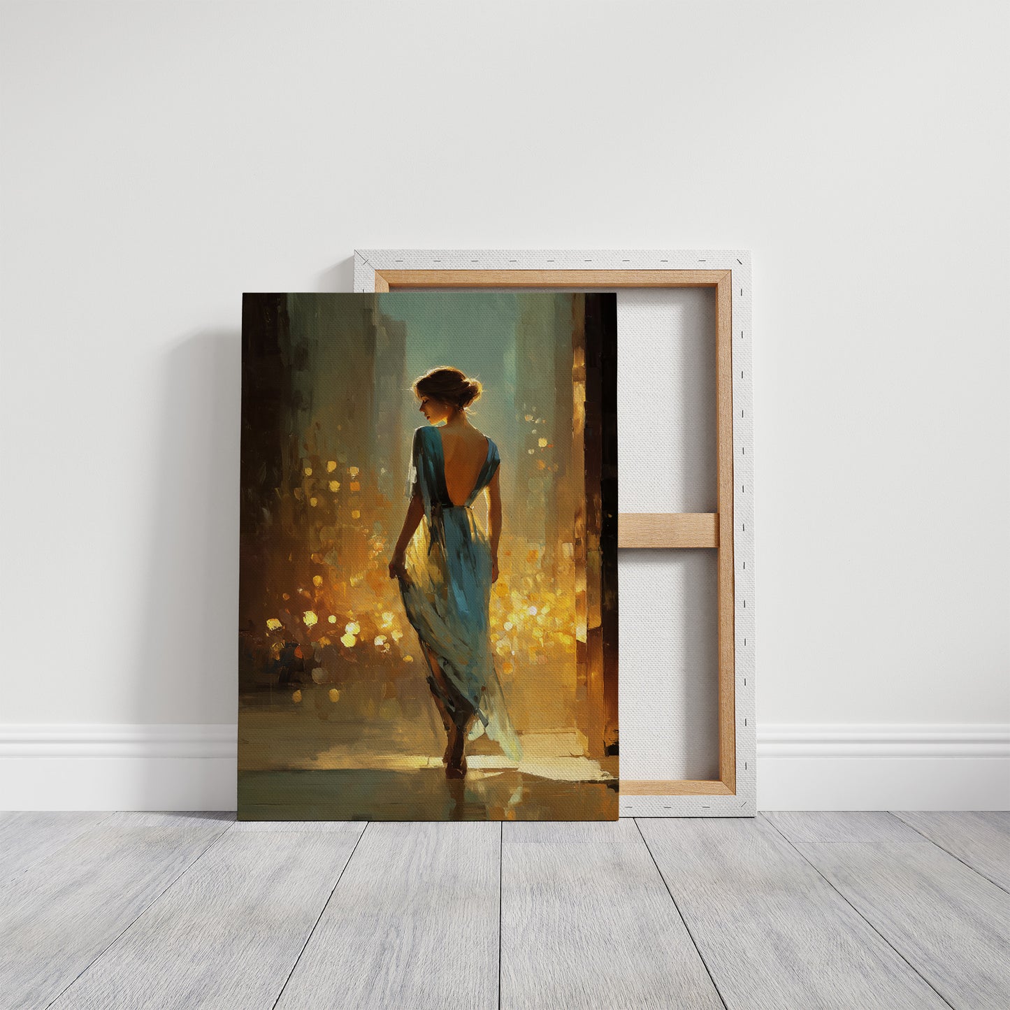 Golden Light at Her Back