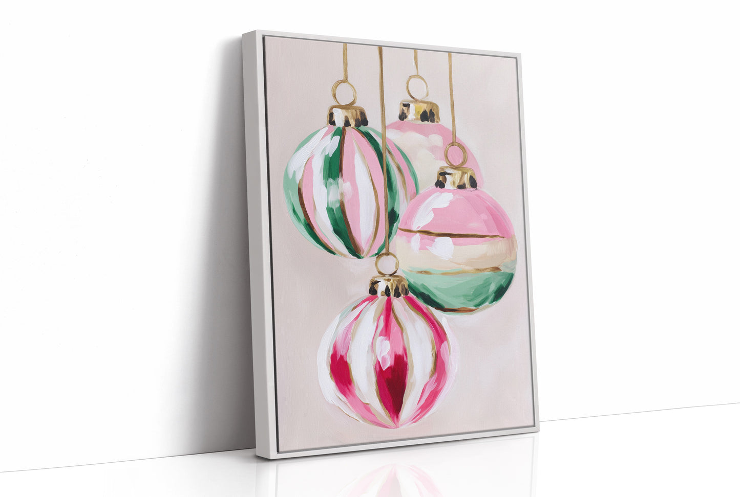 Pastel Ornaments Dancing in Light
