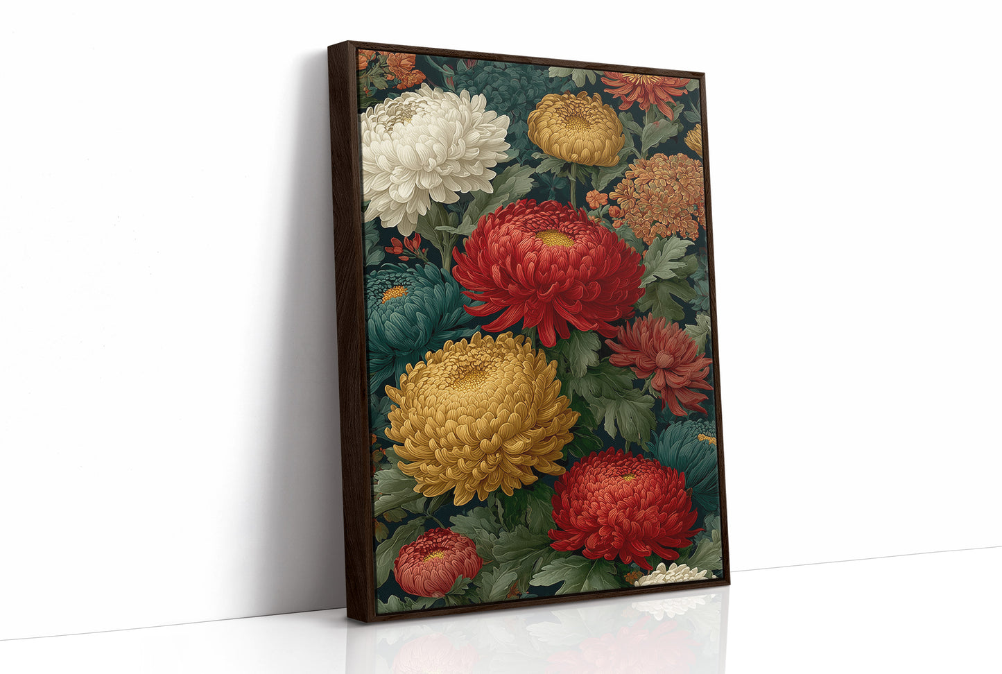 The Chrysanthemums Held Court