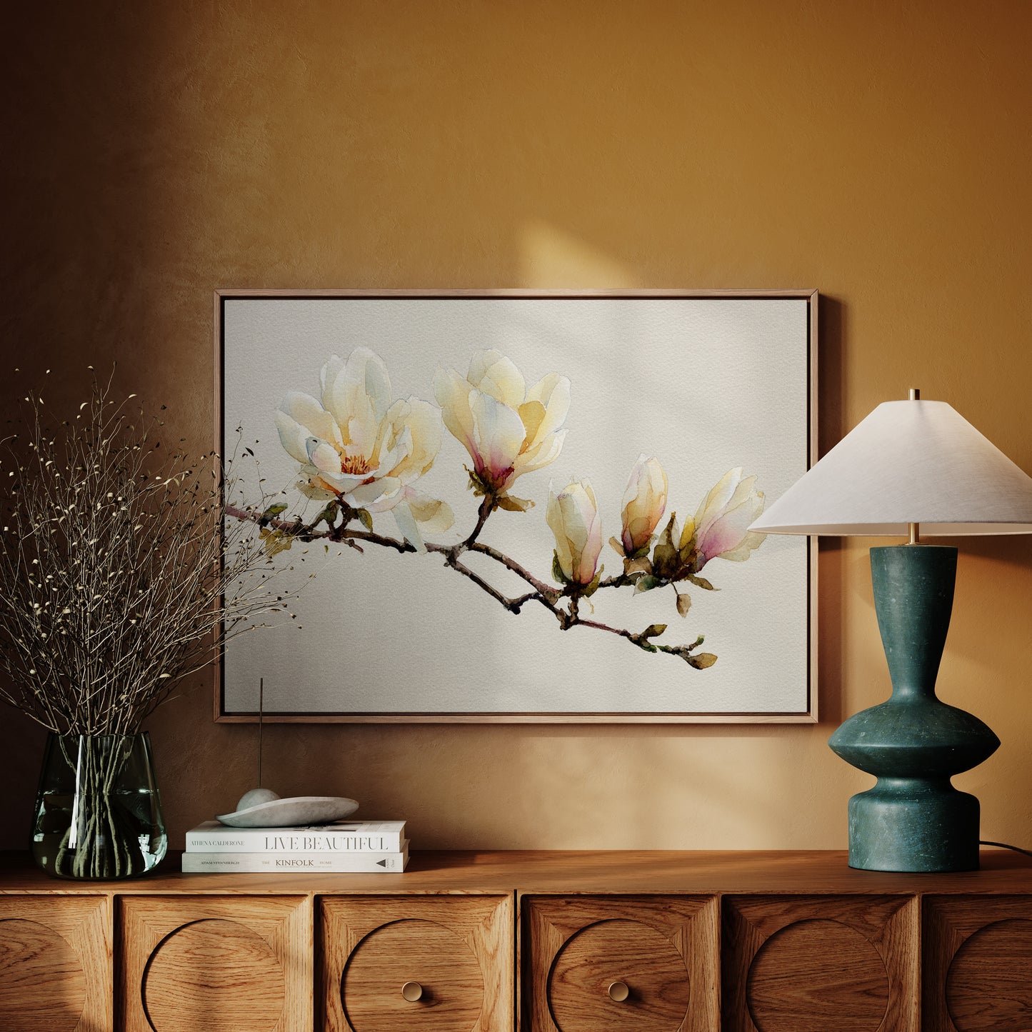 Magnolias Paint Their Morning Song