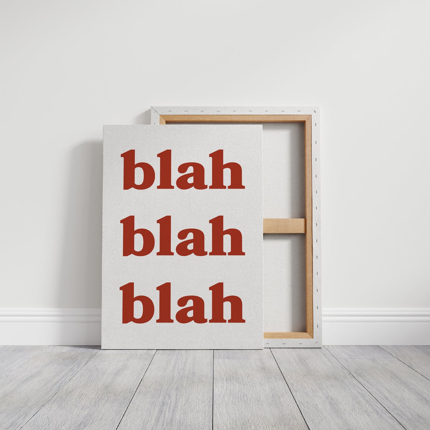 Words Painted In Terracotta Light