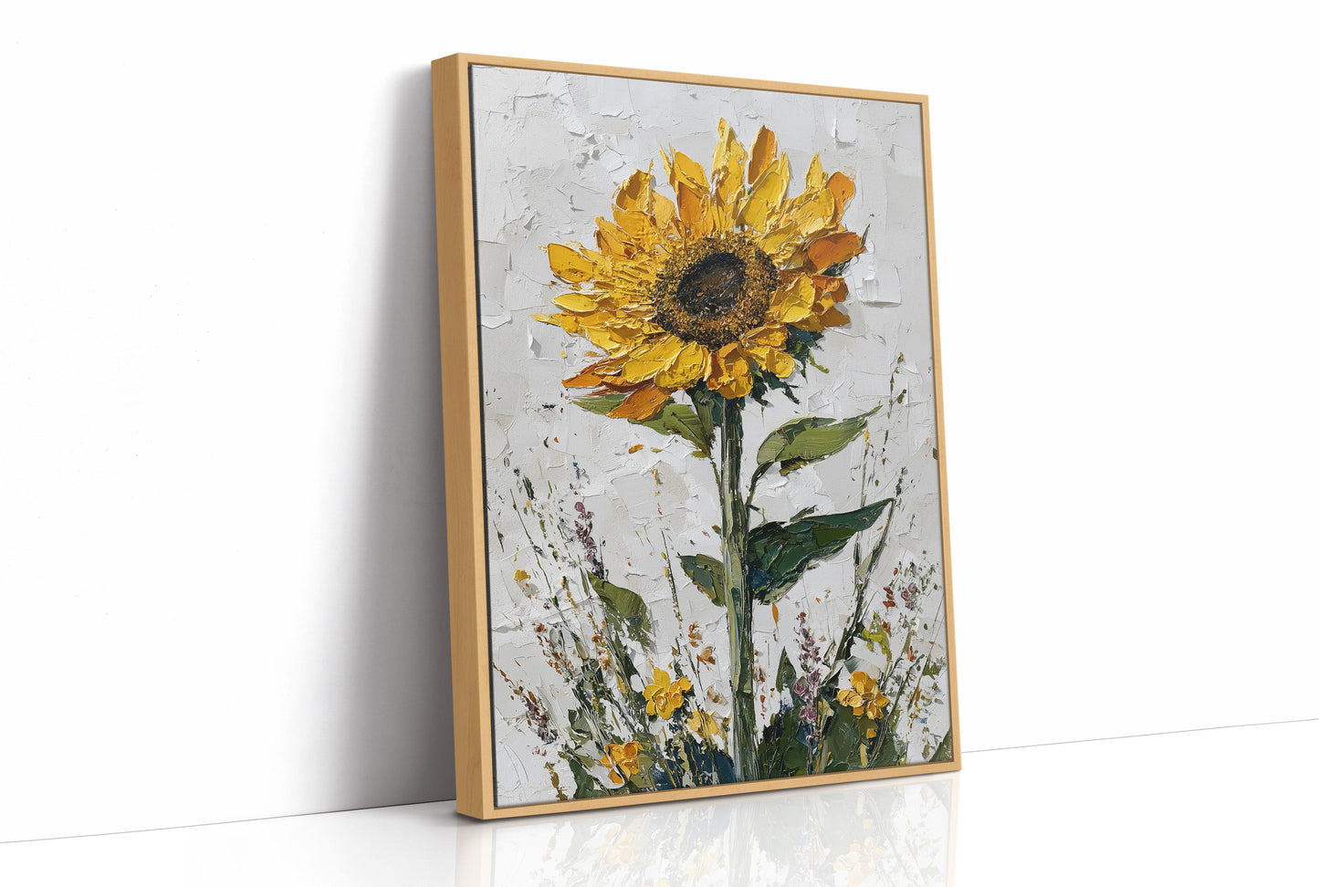 One Sunflower Stands the Tallest
