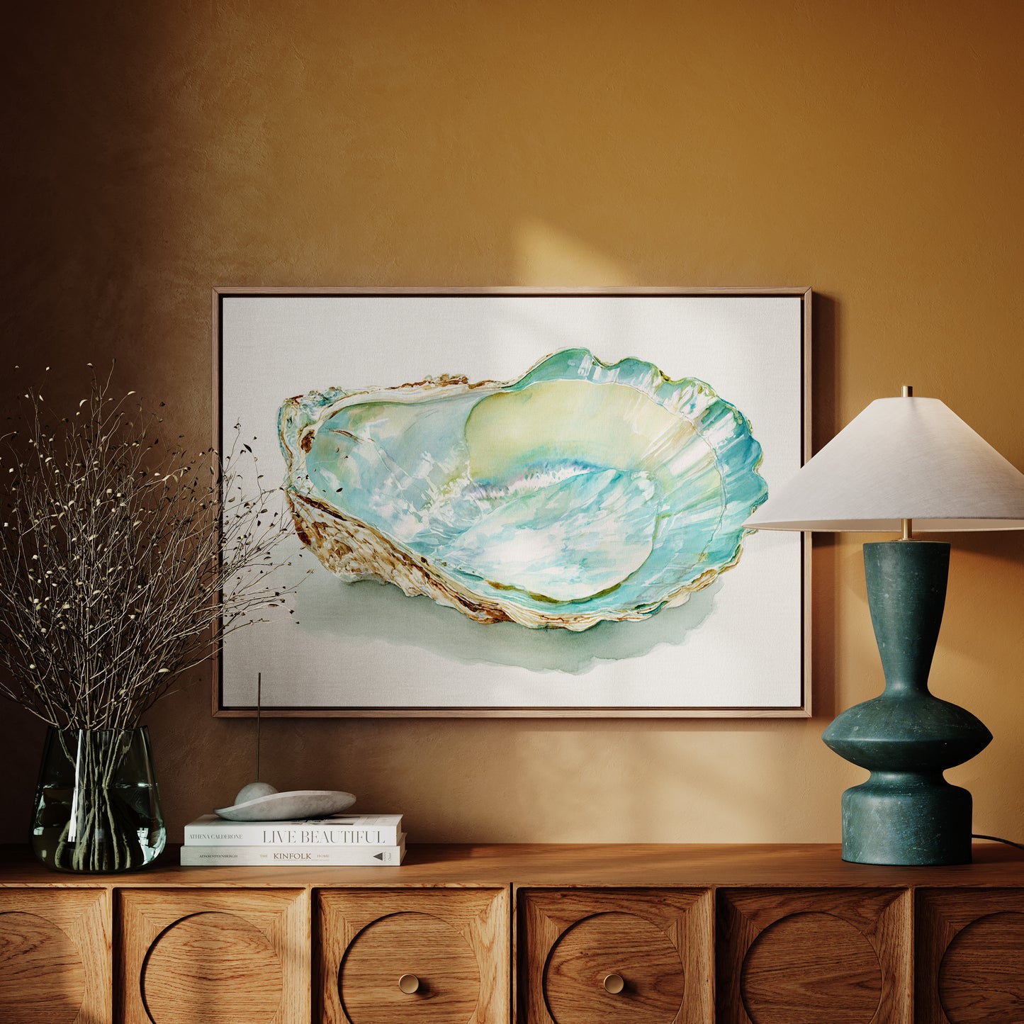 Ocean's Pearl Catches Morning Light