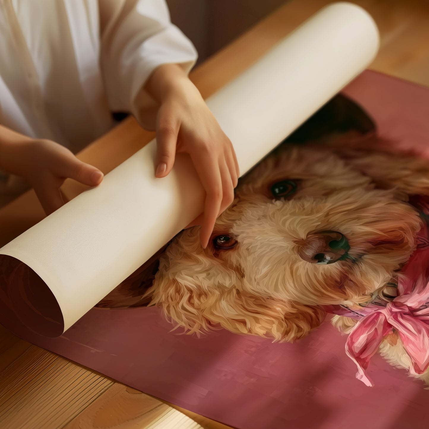 Ranch Pup Steals Cowboy's Heart