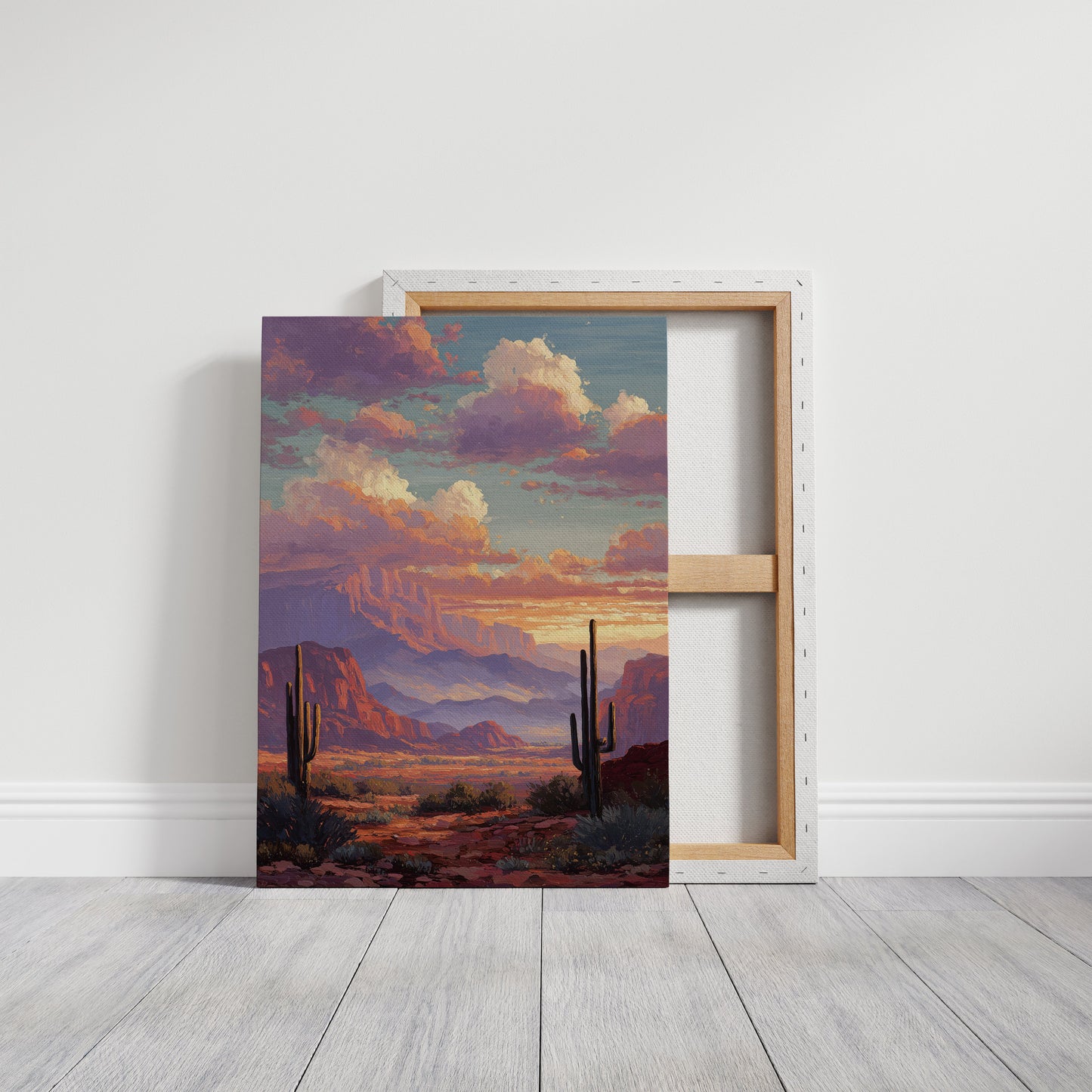 Copper Skies Over Silent Mesa
