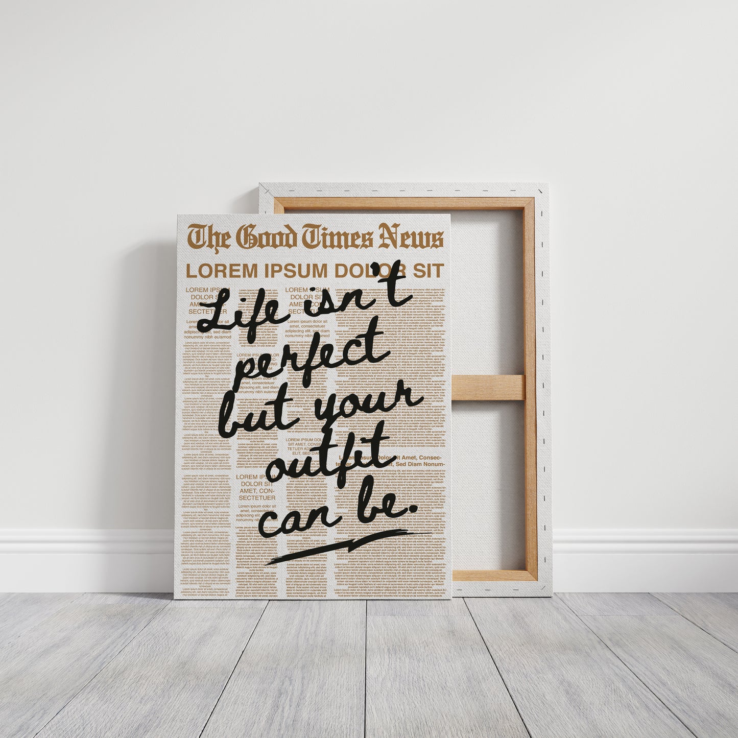 Headlines Dance Through Morning Light