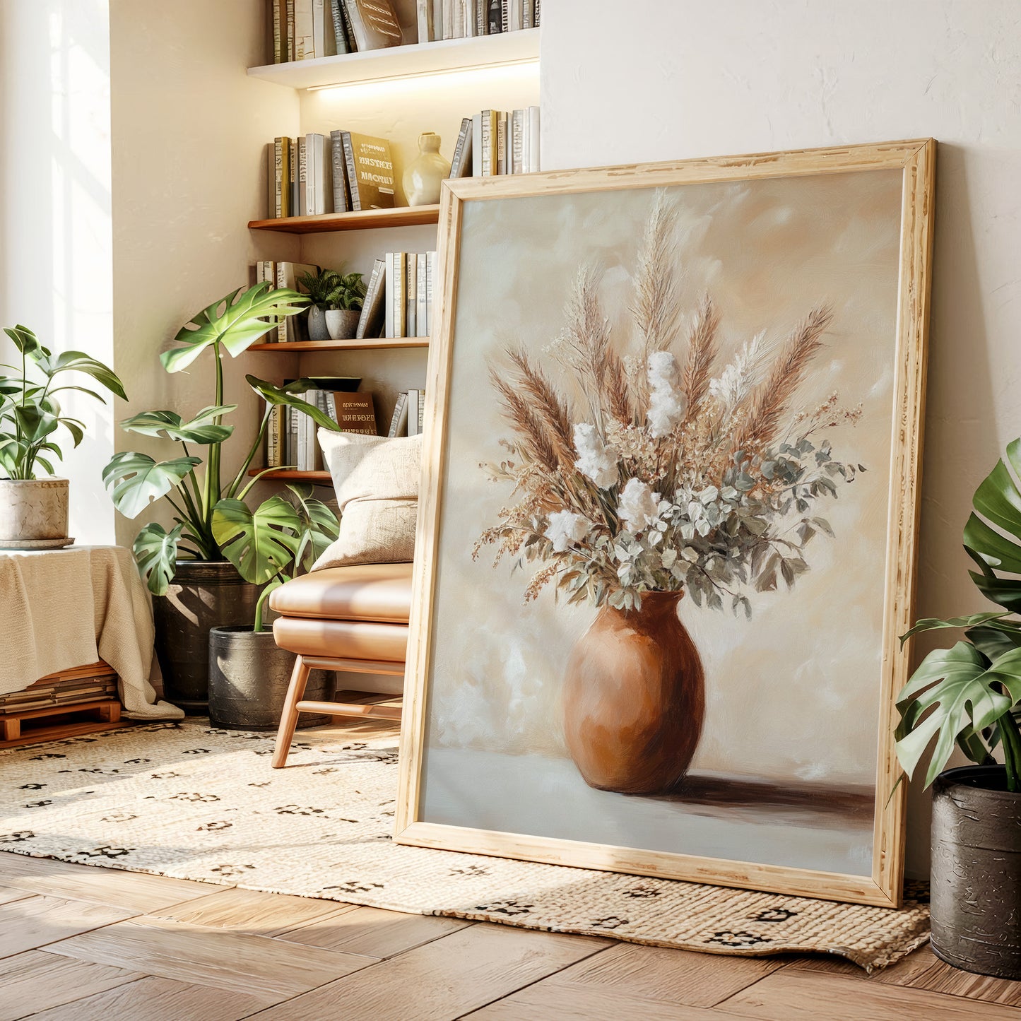 Earthen Still: Pampas in Clay