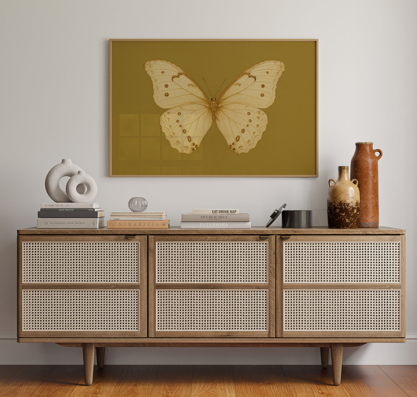 Golden Ivory Butterfly Study