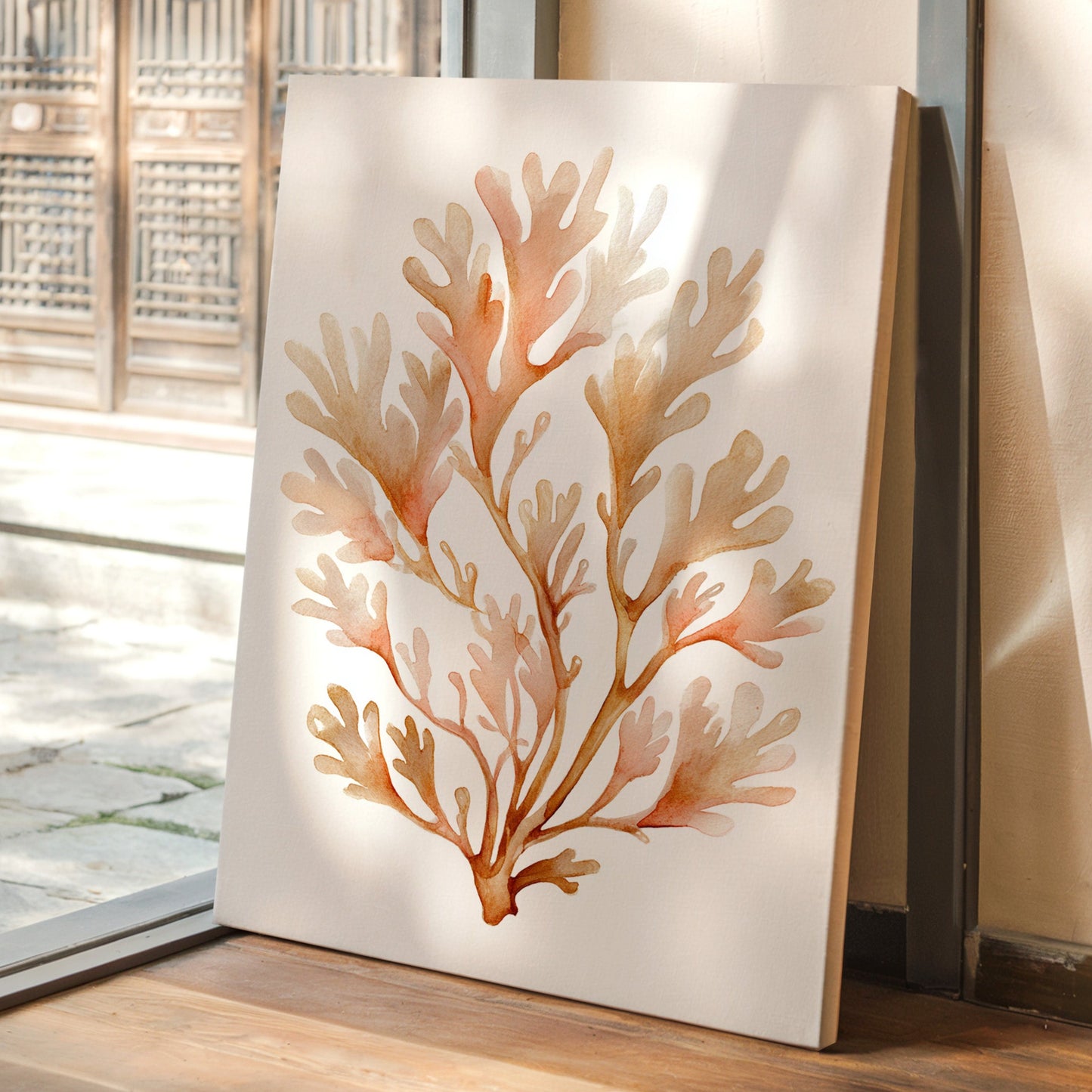 Underwater Symphony in Coral Hues