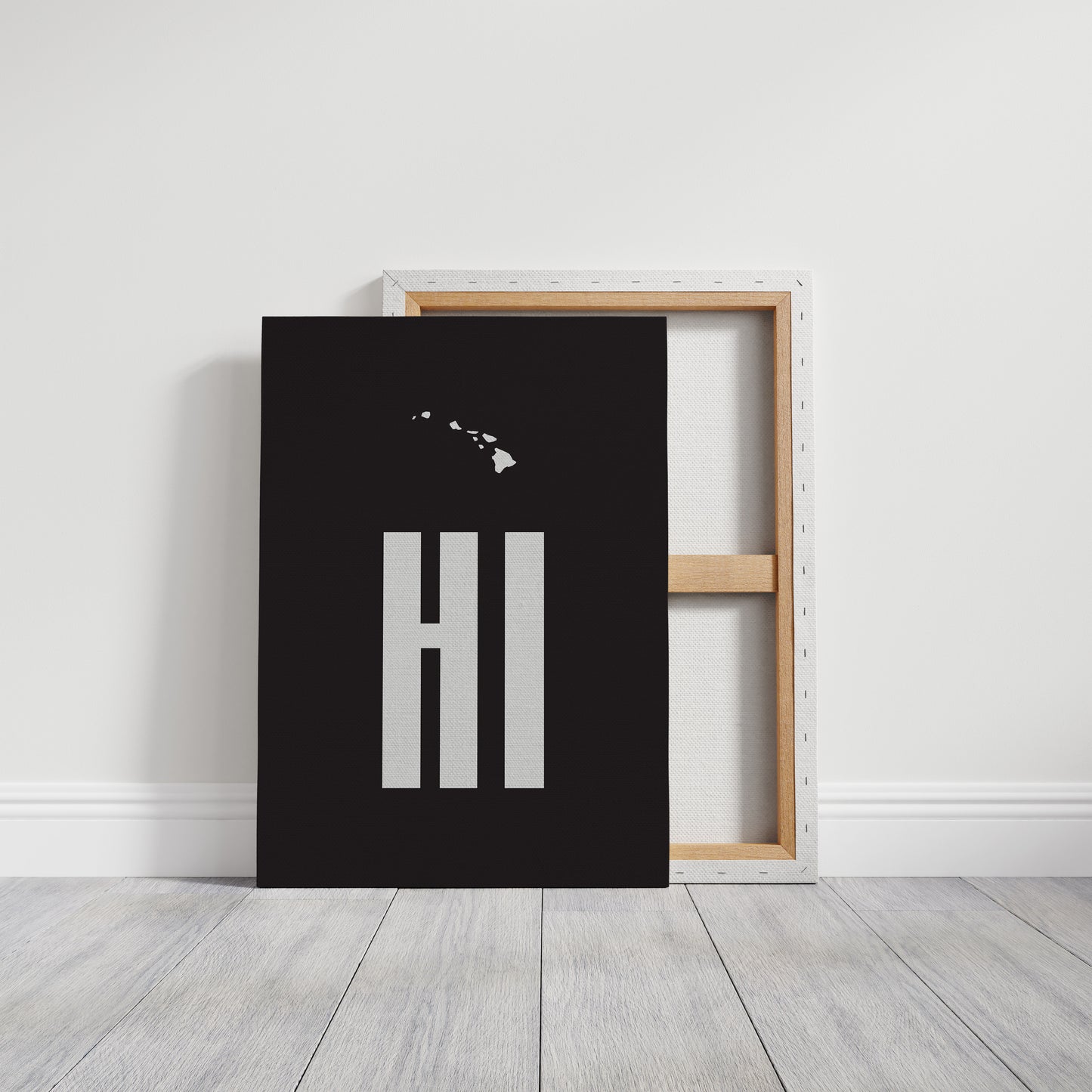 Islands Float Above Modern Letters