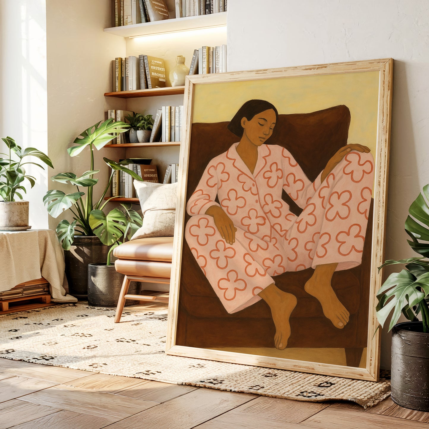 Flower Pajamas and Quiet Thoughts