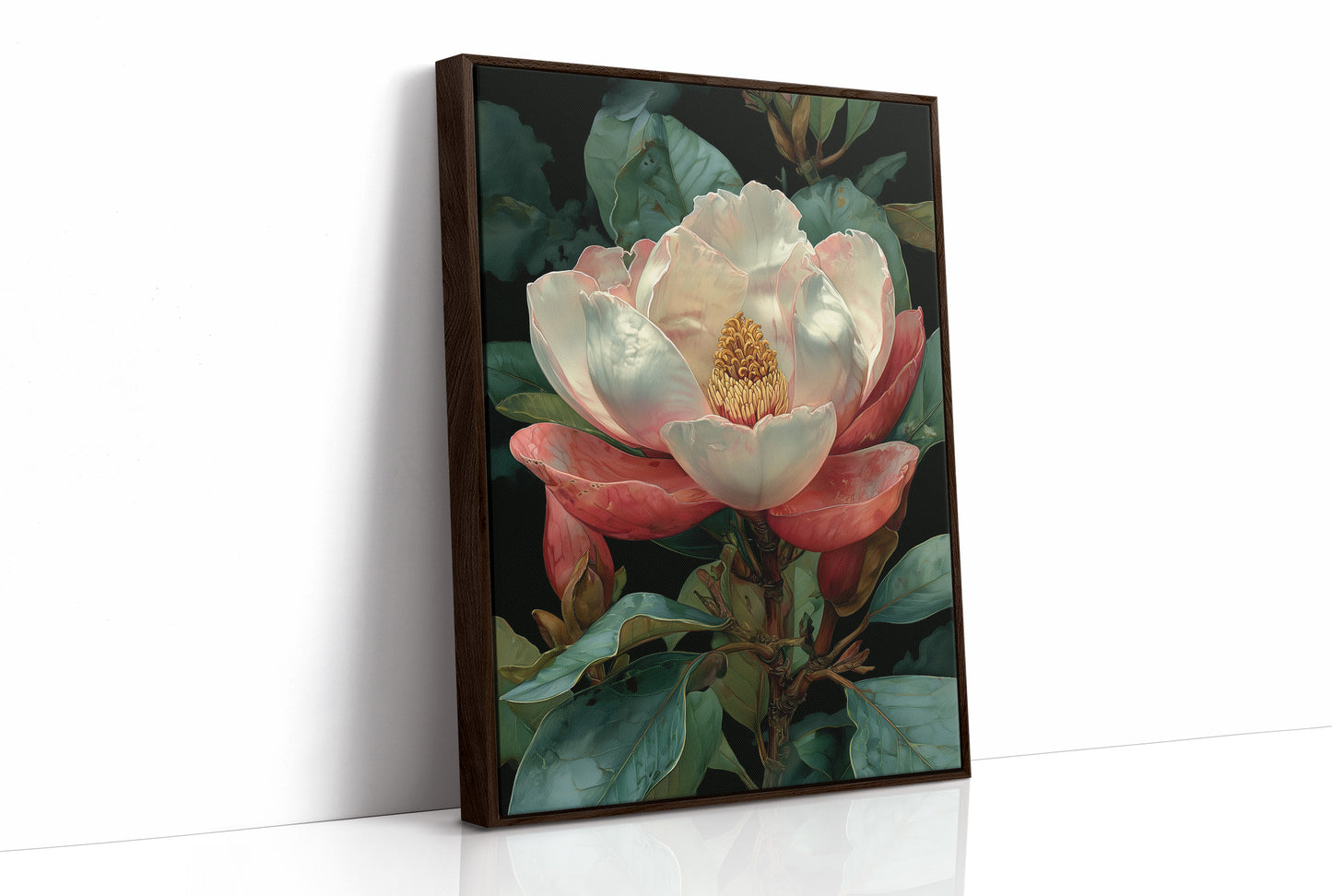 The Magnolia Opens Slowly