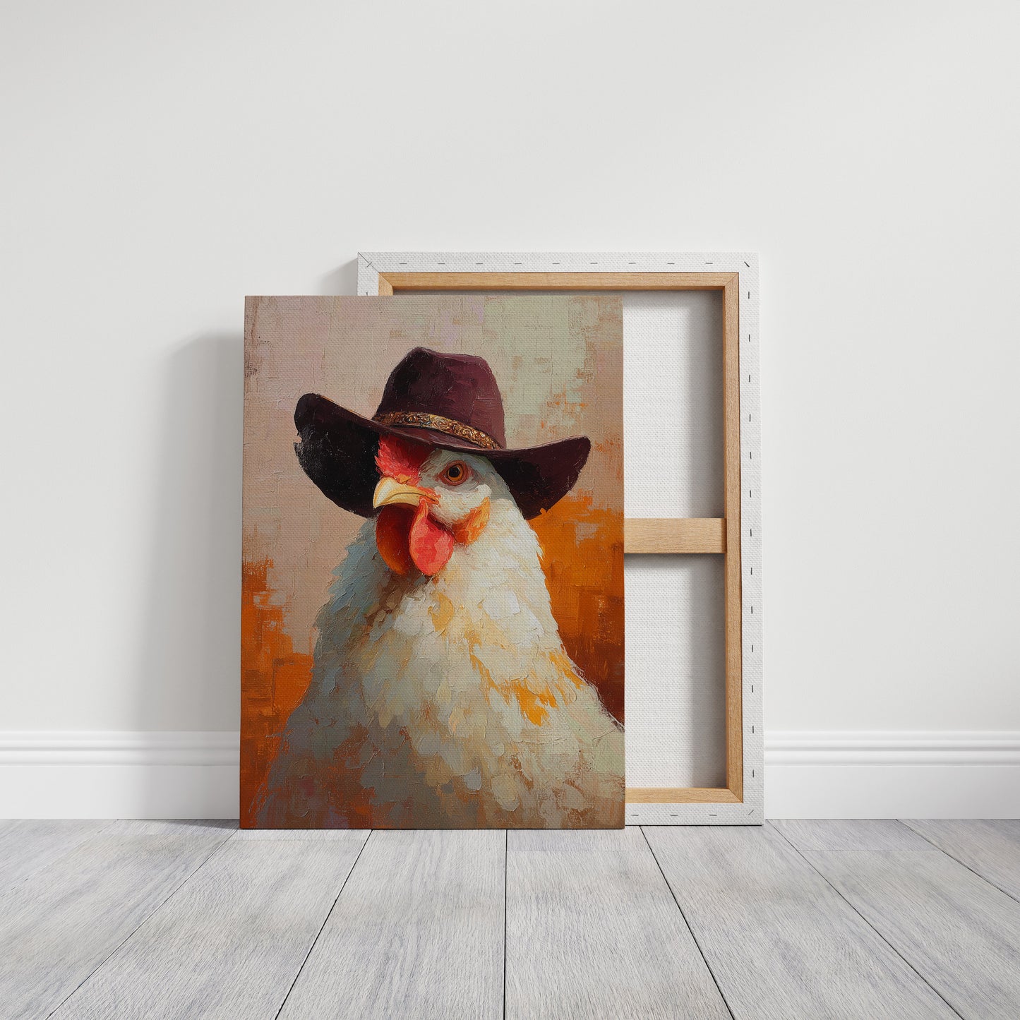 Barnyard Boss With Burgundy Brim