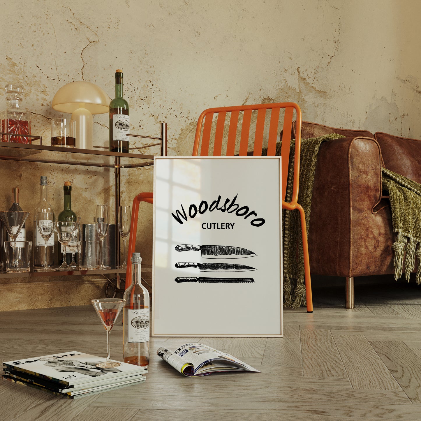 Sharp Lines Tell Kitchen Tales